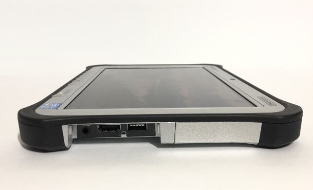 Защищенный планшет Panasonic Toughpad FZ-G1 MK1 / 10.1" (1920x1200) IPS Touch / Intel Core i5-3437U (2 (4) ядра по 1.9 - 2.9 GHz) / 4 GB DDR3 / 128 GB SSD / Intel HD Graphics 4000 / WebCam / Win 10 Pro