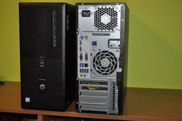 Компьютер HP EliteDesk 800 G2 Tower / Intel Core i7-6700 (4 (8) ядра по 3.4 - 4.0 GHz) / 16 GB DDR4 / 256 GB SSD / nVidia GeForce GTX 745, 2 GB GDDR3, 128-bit / DVD-ROM / Windows 11 Pro Компьютер HP EliteDesk 800 G2 Tower / Intel Core i7-6700 (4 (8) ядра по 3.4 - 4.0 GHz) / 16 GB DDR4 / 256 GB SSD / nVidia GeForce GTX 745, 2 GB GDDR3, 128-bit / DVD-ROM / Windows 11 Pro