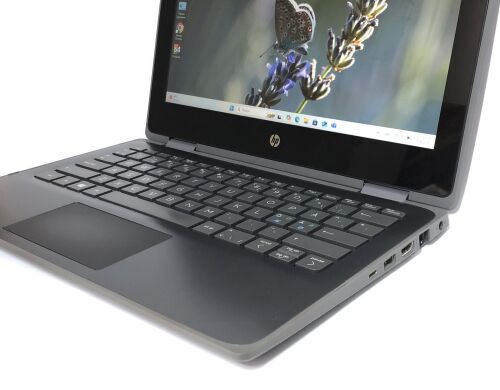 Нетбук-трансформер Б-клас HP ProBook x360 11 G5 EE / 11.6" (1366x768) IPS Touch / Intel Pentium Silver N5030 (4 ядра по 1.1 - 3.1 GHz) / 8 GB DDR4 / 256 GB SSD / Intel HD Graphics 605 / WebCam / Win 11 Pro