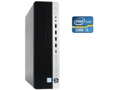 ПК HP EliteDesk 800 G3 SFF / Intel Core i5-7400 (4 ядра по 3.0 - 3.5 GHz) / 8 GB DDR4 / 120 GB SSD / Intel HD Graphics 630