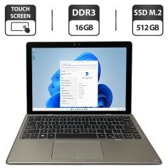 Планшет Б-класс Dell Latitude 7210 2-in-1 / 12.3" (1920x1080) IPS Touch / Intel Core i7-10610U (4 (8) ядра по 1.8 - 4.9 GHz) / 16 GB DDR4 / 512 GB SSD M.2 / Intel UHD Graphics 620 / WebCam / Windows 11