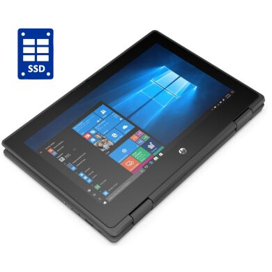 Нетбук-трансформер Б-клас HP ProBook x360 11 G5 EE / 11.6" (1366x768) IPS Touch / Intel Pentium Silver N5030 (4 ядра по 1.1 - 3.1 GHz) / 8 GB DDR4 / 256 GB SSD / Intel HD Graphics 605 / WebCam / Win 11 Pro