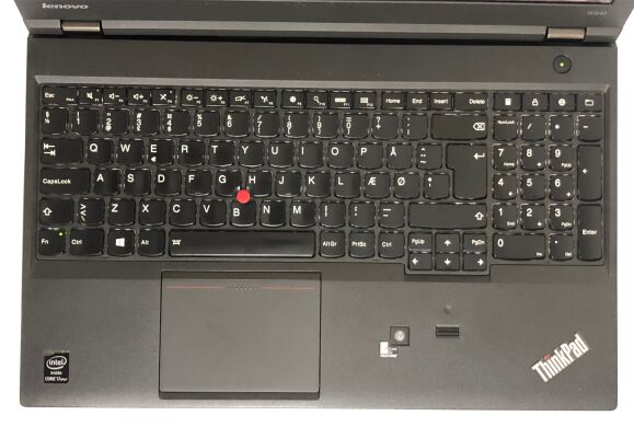 Мобільна робоча станція Lenovo ThinkPad W540 / 15.6" (2880x1620) IPS / Intel Core i7-4900MQ (4 (8) ядра по 2.8 - 3.8 GHz) / 16 GB DDR3 / 256 GB SSD / nVidia Quadro K2100M, 2 GB GDDR5, 128-bit / WebCam / DVD-ROM / Win 10 Pro