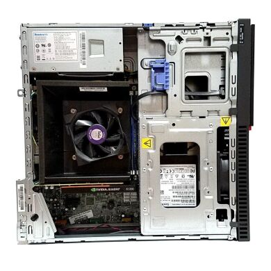 ПК Lenovo ThinkCentre M700 SFF / Intel Core i3-6100 (2 (4) ядра по 3.7 GHz) / 16 GB DDR4 / 256 GB SSD / nVidia Quadro K1200, 4 GB GDDR5, 128-bit / Win 10 Home