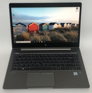 Ультрабук HP ZBook 14u G5 / 14" (1920x1080) IPS / Intel Core i7-8650U (4 (8) ядра по 1.9 - 4.2 GHz) / 16 GB DDR4 / 512 GB SSD NVMe / AMD Radeon Pro WX 3100, 2 GB GDDR5, 128-bit / WebCam / Win 10 Pro