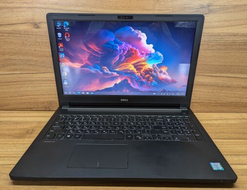 Ноутбук Б-клас Dell Latitude 3570 / 15.6" (1920x1080) IPS Touch / Intel Core i7-6500U (2 (4) ядра по 2.5 - 3.1 GHz) / 8 GB DDR3 / 240 GB SSD / nVidia GeForce 920M, 2 GB DDR3, 64-bit / WebCam / Windows 10