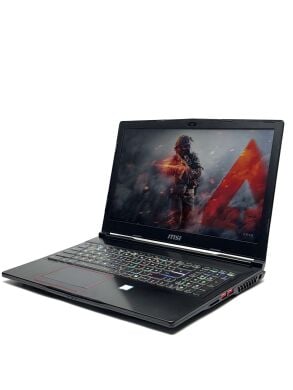 Игровой ноутбук Б-класс MSI Raider GE63VR / 15.6" (1920x1080) TN / Intel Core i7-7700HQ (4 (8) ядра по 2.8 - 3.8 GHz) / 16 GB DDR4 / 256 GB SSD / nVidia GeForce GTX 1070, 8 GB GDDR5, 256-bit / WebCam / Win 10 Pro Игровой ноутбук Б-класс MSI Raider GE63VR / 15.6" (1920x1080) TN / Intel Core i7-7700HQ (4 (8) ядра по 2.8 - 3.8 GHz) / 16 GB DDR4 / 256 GB SSD / nVidia GeForce GTX 1070, 8 GB GDDR5, 256-bit / WebCam / Win 10 Pro