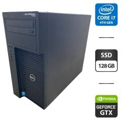 Рабочая станция Dell Precision T1700 Tower / Intel Core i7-4790 (4 (8) ядра по 3.6 - 4.0 GHz) / 16 GB DDR3 / 128 GB SSD / nVidia GeForce GTX 650, 1 GB GDDR5, 128-bit / DVD-ROM