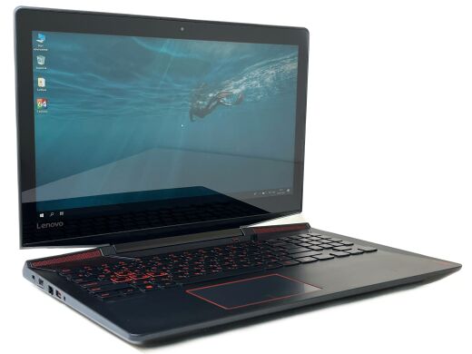 Игровой ноутбук Lenovo Legion Y720-15IKB / 15.6" (1920x1080) IPS / Intel Core i7-7700HQ (4 (8) ядра по 2.8 - 3.8 GHz) / 8 GB DDR4 / 256 GB SSD / nVidia GeForce GTX 1060 Max-Q, 6 GB GDDR5, 192-bit / WebCam
