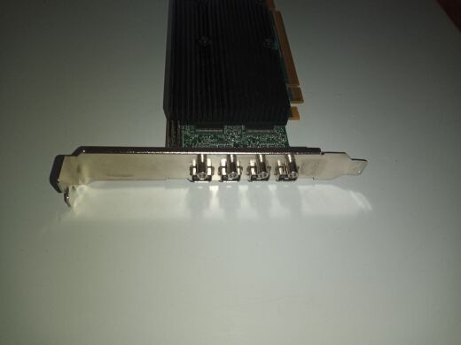 Дискретная видеокарта Matrox M9148, 1 GB DDR2, 128-bit / 4x miniDP