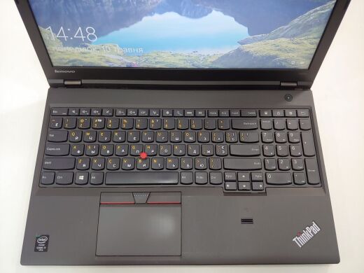 Ігровий ноутбук Lenovo ThinkPad W541 / 15.6" (1920x1080) TN / Intel Core i7-4700QM (4 (8) ядра по 2.4 - 3.4 GHz) / 8 GB DDR3 / 240 GB SSD / NVIDIA Quadro K2100M, 2 GB GDDR5, 128-bit / DVD-RW / WebCam 