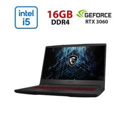 Игровой ноутбук MSI GF65 Thin 10UE-289NEU / 15.6" (1920x1080) IPS / Intel Core i5-10500H (6 (12) ядра по 2.5 - 4.5 GHz) / 16 GB DDR4 / 960 GB SSD / nVidia GeForce RTX 3060, 6 GB GDDR6, 192-bit / WebCam