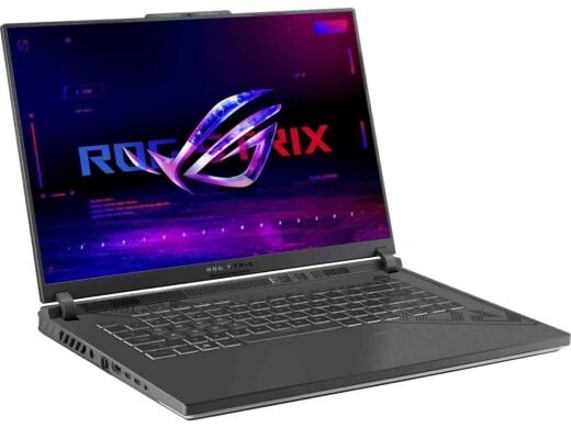 Ігровий ноутбук Asus ROG Strix G16 G614JI / 16" (2560x1600) IPS / Intel Core i9-13980HX (24 (32) ядра по 4.0 - 5.6 GHz) / 16 GB DDR5 / 1000 GB SSD / nVidia GeForce RTX 4070, 8 GB GDDR6, 128-bit / WebCam / Win 11