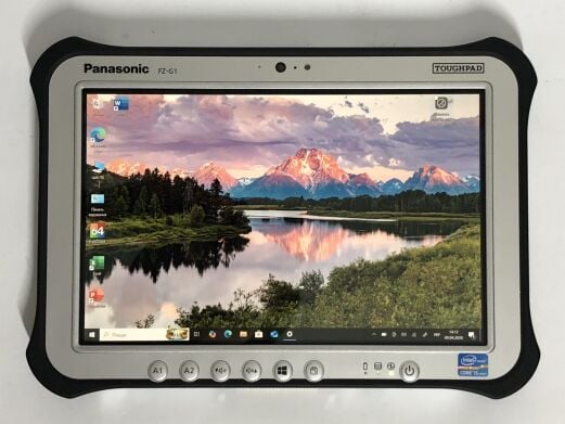 Защищенный планшет Panasonic Toughpad FZ-G1 MK1 / 10.1" (1920x1200) IPS Touch / Intel Core i5-3437U (2 (4) ядра по 1.9 - 2.9 GHz) / 4 GB DDR3 / 128 GB SSD / Intel HD Graphics 4000 / WebCam / Win 10 Pro