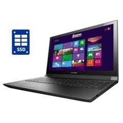 Ноутбук Lenovo B50-30 / 15.6" (1366x768) TN / Intel Celeron N2840 (2 ядра по 2.16 - 2.58 GHz) / 8 GB DDR3 / 240 GB SSD / Intel HD Graphics / WebCam