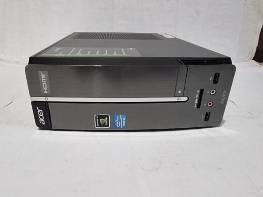 Комплект ПК: Acer Aspire XC600 SFF / Intel Core i5-3470 (4 ядра по 3.2 - 3.6 GHz) / 8 GB DDR3 / 500 GB HDD / nVidia GeForce GT 625, 2 GB DDR3, 64-bit / DVD-RW + Монитор Acer V226HQL / 22" (1920x1080) TN / 1x DVI, 1x VGA
