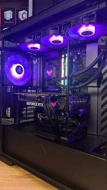 Збірка під замовлення: ігровий ПК Asus TUF Gaming GT302 ARGB Tower / AMD Ryzen 7 9800X3D (8 (16) ядер по 4.7 - 5.2 GHz) / 64 GB DDR5 / 2000 GB SSD M.2 / nVidia GeForce RTX 3080 Ti, 12 GB GDDR6X, 384-bit / 1000W