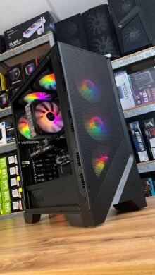 Сборка под заказ: новый игровой ПК MSI MAG Forge 120A Tower / AMD Ryzen 5 5600 (6 (12) ядер по 3.5 - 4.4 GHz) / 32 GB DDR4 / 1000 GB SSD M.2 / nVidia GeForce RTX 4060, 8 GB GDDR6, 128-bit / 650W