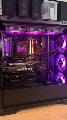 Збірка під замовлення: ігровий ПК Asus TUF Gaming GT302 ARGB Tower / AMD Ryzen 7 9800X3D (8 (16) ядер по 4.7 - 5.2 GHz) / 64 GB DDR5 / 2000 GB SSD M.2 / nVidia GeForce RTX 3080 Ti, 12 GB GDDR6X, 384-bit / 1000W