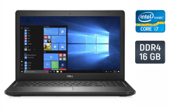 Ноутбук Dell Latitude 3580 / 15.6" (1920x1080) IPS / Intel Core i7-7500U (2 (4) ядра по 2.7 - 3.5 GHz) / 16 GB DDR4 / 480 GB SSD / AMD Radeon R5 M430, 2 GB DDR3, 64-bit / WebCam / Windows 10