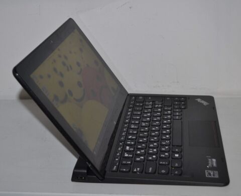 Ноутбук-трансформер Б-клас Lenovo ThinkPad Helix 20CH / 11.6" (1920x1080) TN Touch / Intel Core M-5Y10 (2 (4) ядра по 0.8 - 2.0 GHz) / 8 GB DDR3 / 256 GB SSD / Intel HD Graphics 5300 / WebCam / LTE / Windows 10 Pro + Клавіатура