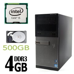 DELL 3010 Tower / Intel Core i5-3470 (4 ядра по 3.2GHz) / 4GB DDR3 / 500GB HDD