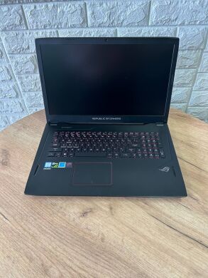 Ігровий ноутбук Asus ROG Strix GL702VI / 17.3" (1920x1080) IPS / Intel Core i7-7700HQ (4 (8) ядра по 2.8 - 3.8 GHz) / 32 GB DDR4 / 256 GB SSD M.2 + 2000 GB HDD / nVidia GeForce GTX 1080, 8 GB GDDR5X, 256-bit / WebCam