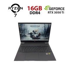 Ігровий ноутбук Б-клас HP Viсtus / 15.6" (1920x1080) IPS / AMD Ryzen 7 5800HS (8 (16) ядер по 2.8 - 4.4 GHz) / 16 GB DDR4 / 512 GB SSD M.2 / nVidia GeForce RTX 3050 Ti, 4 GB GDDR6, 128-bit
