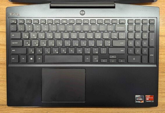 Ігровий ноутбук Dell G5 SE 5505 / 15.6" (1920x1080) IPS / AMD Ryzen 7 4800H (8 (16) ядер по 2.9 - 4.2 GHz) / 16 GB DDR4 / 500 GB SSD / AMD Radeon RX 5600M, 6 GB GDDR6, 192-bit / WebCam / Windows 10