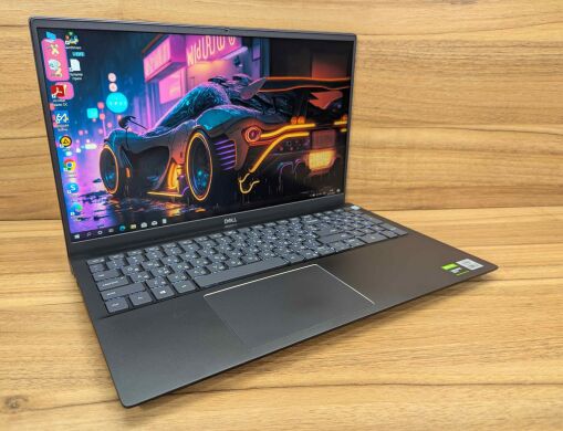Игровой ноутбук Dell Vostro 7500 / 15.6" (1920x1080) IPS / Intel Core i7-10750H (6 (12) ядер по 2.6 - 5.0 GHz) / 16 GB DDR4 / 512 GB SSD / nVidia GeForce GTX 1650, 4 GB GDDR6, 128-bit / WebCam / TouchID / Windows 10