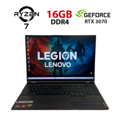 Ігровий ноутбук Б-клас Lenovo Legion 5 Pro 16ACH6H / 16" (2560x1600) IPS / AMD Ryzen 7 5800H (8 (16) ядер по 3.2 - 4.4 GHz) / 16 GB DDR4 / 1000 GB SSD / nVidia GeForce RTX 3070, 8 GB GDDR6, 256-bit / WebCam