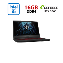 Игровой ноутбук MSI GF65 Thin 10UE-238NE / 15.6" (1920x1080) IPS / Intel Core i5-10300H (4 (8) ядра по 2.5 - 4.5 GHz) / 16 GB DDR4 / 500 GB SSD / nVidia GeForce RTX 3060, 6 GB GDDR6, 192-bit / WebCam