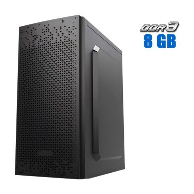 Компьютер FrimeCOM MX9 Tower NEW / Intel Core i3-3240 (2 (4) ядра по 3.4 GHz) / 8 GB DDR3 / 320 GB HDD / Intel HD Graphics 2500 / 400W + WiFi USB и кабели 