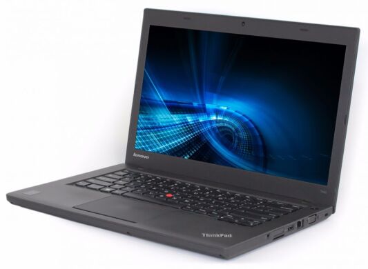 Lenovo ThinkPad T440 / 14" (1600x900) / Intel® Core™ i5-4200U (2 (4) ядра по 1.6 - 2.6 GHz) / 8GB DDR3 / 240GB SSD / Wi-Fi, Bluetooth, USB 3.0