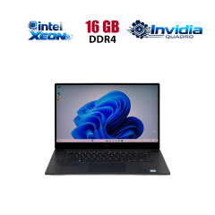 Мобільна робоча станція Б-клас Dell Precision 5530 / 15.6" (3840x2160) IPS Touch / Intel Xeon E-2176M (6 (12) ядра по 2.7 - 4.4 GHz) / 16 GB DDR4 / 960 GB SSD / nVidia Quadro P2000, 4 GB GDDR5, 128-bit / WebCam