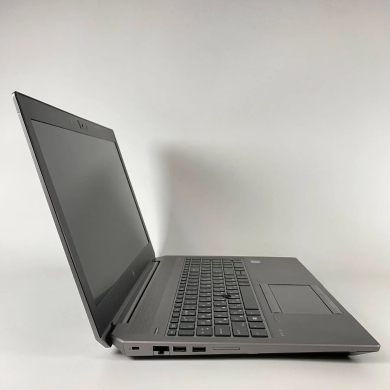 Мобільна робоча станція Б-клас HP zBook 15 G5 / 15.6" (1920x1080) IPS / Intel Xeon E-2176M (6 (12) ядер по 2.7 - 4.4 GHz) / 16 GB DDR4 / 500 GB SSD / nVidia Quadro P2000, 4 GB GDDR5, 128-bit / WebCam / TouchID