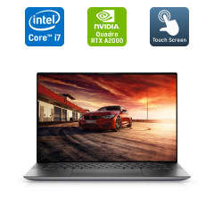 Мобільна робоча станція Dell Precision 5560 / 15.6" (3840x2160) IPS Touch / Intel Core i7-11850H (8 (16) ядер по 2.5 - 4.8 GHz) / 32 GB DDR4 / 512 GB SSD / nVidia Quadro RTX A2000, 4 GB GDDR6, 192-bit / WebCam