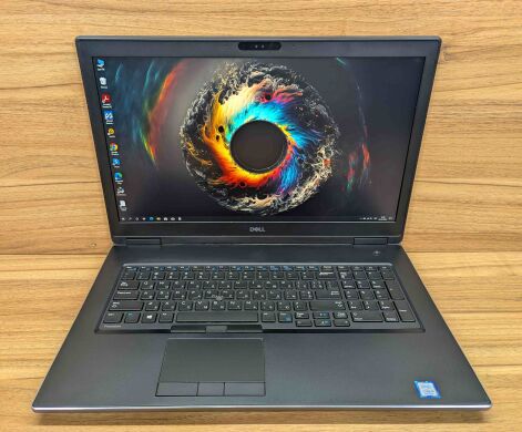 Мобільна робоча станція Dell Precision 7730 / 17.3" (1920x1080) IPS / Intel Core i9-8950HK (6 (12) ядер по 2.9 - 4.8 GHz) / 32 GB DDR4 / 500 GB SSD / nVidia Quadro P4200, 8 GB GDDR5, 256-bit / WebCam / Windows 10