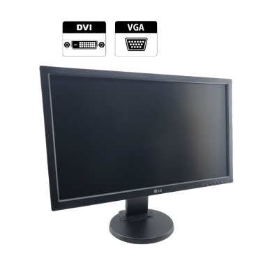Монитор LG 24MB35P / 24" (1920x1080) IPS / DVI, VGA + Кабель питания