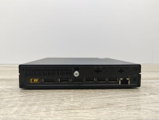Неттоп Lenovo ThinkCentre M710q Tiny USFF / Intel Core i5-7400T (4 ядра по 2.4 - 3.0 GHz) / 8 GB DDR4 / 240 GB SSD / Intel HD Graphics 630 / Блок живлення