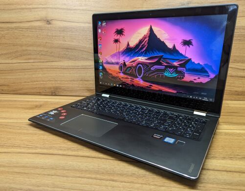 Ноутбук-трансформер Б-класс Lenovo IdeaPad Flex 510S-141KB / 15.6" (1920x1080) IPS Touch / Intel Core i7-7500U (2 (4) ядра по 2.7 - 3.5 GHz) / 16 GB DDR4 / 480 GB SSD / AMD Radeon R7 M460, 2 GB GDDR5, 64-bit / WebCam / Fingerprint / Windows 10