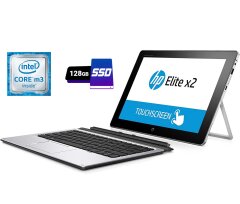 Ноутбук-трансформер HP Elite x2 1012 G1 / 12" (1920x1080) IPS Touch / Intel Core m3-6Y30 (2 (4) ядра по 0.9 - 2.2 GHz) / 4 GB DDR3 / 128 GB SSD / Intel HD Graphics 515 / WebCam / USB 3.0