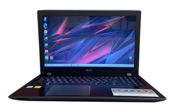 Ноутбук Acer Aspire E5-576 / 15.6" (1366x768) TN / Intel Core i5-8250U (4 (8) ядра по 1.6 - 3.4 GHz) / 12 GB DDR3 / 128 GB SSD + 500 GB HDD / nVidia GeForce MX150, 2 GB GDDR5, 64-bit / WebCam / HDMI