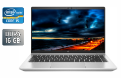 Ноутбук Б-клас HP ProBook 440 G8 / 14" (1920x1080) IPS / Intel Core i5-1135G7 (4 (8) ядра по 2.4 - 4.2 GHz) / 16 GB DDR4 / 480 GB SSD / Intel Iris Xe Graphics / WebCam / TouchID / Windows 10