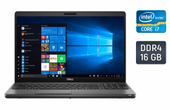 Ноутбук Dell Latitude 5500 / 15.6" (1920x1080) IPS / Intel Core i7-8665U (4 (8) ядра по 1.9 - 4.8 GHz) / 16 GB DDR4 / 512 GB SSD / Intel UHD Graphics / WebCam / HDMI