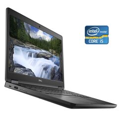 Ноутбук Dell Latitude 5580 / 15.6" (1366x768) TN / Intel Core i5-7300U (2 (4) ядра по 2.6 - 3.5 GHz) / 8 GB DDR4 / 128 GB SSD / Intel HD Graphics 620 / WebCam