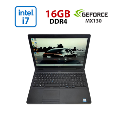 Ноутбук Dell Latitude 5591 / 15.6" (1920x1080) IPS / Intel Core i7-8850H (6 (12) ядер по 2.6 - 4.3 GHz) / 16 GB DDR4 / 512 GB SSD / nVidia GeForce MX130, 2GB DDR5, 64-bit / WebCam