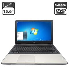 Ноутбук HP 350 G1 / 15.6" (1366x768) TN / Intel Pentium 3558U (2 ядра по 1.7 GHz) / 8 GB DDR3 / 500 GB HDD / Intel HD Graphics / WebCam / DVD-ROM