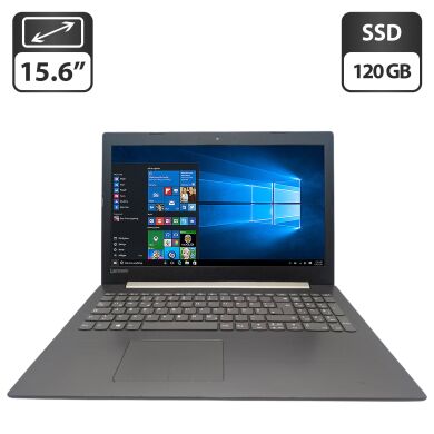 Ноутбук Lenovo IdeaPad 320-15IAP / 15.6" (1366x768) TN / Intel Celeron N3350 (2 ядра по 1.1 - 2.4 GHz) / 8 GB DDR3 / 120 GB SSD / Intel HD Graphics 500 / WebCam