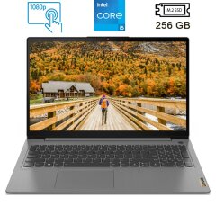 Ноутбук Lenovo IdeaPad 3 15ITL6 / 15.6" (1920x1080) IPS Touch / Intel Core i5-1135G7 (4 (8) ядра по 2.4 - 4.2 GHz) / 8 GB DDR4 / 256 GB SSD M.2 / Intel Iris Xe Graphics / WebCam / HDMI